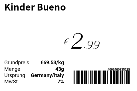 Kinder Bueno