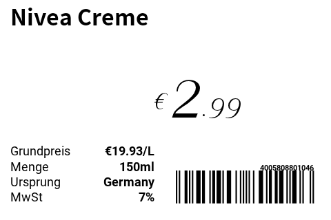 Nivea Creme