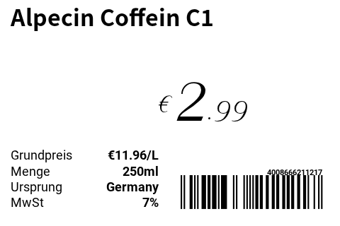 Alpecin Coffein C1