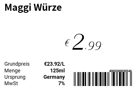 Maggi Würze
